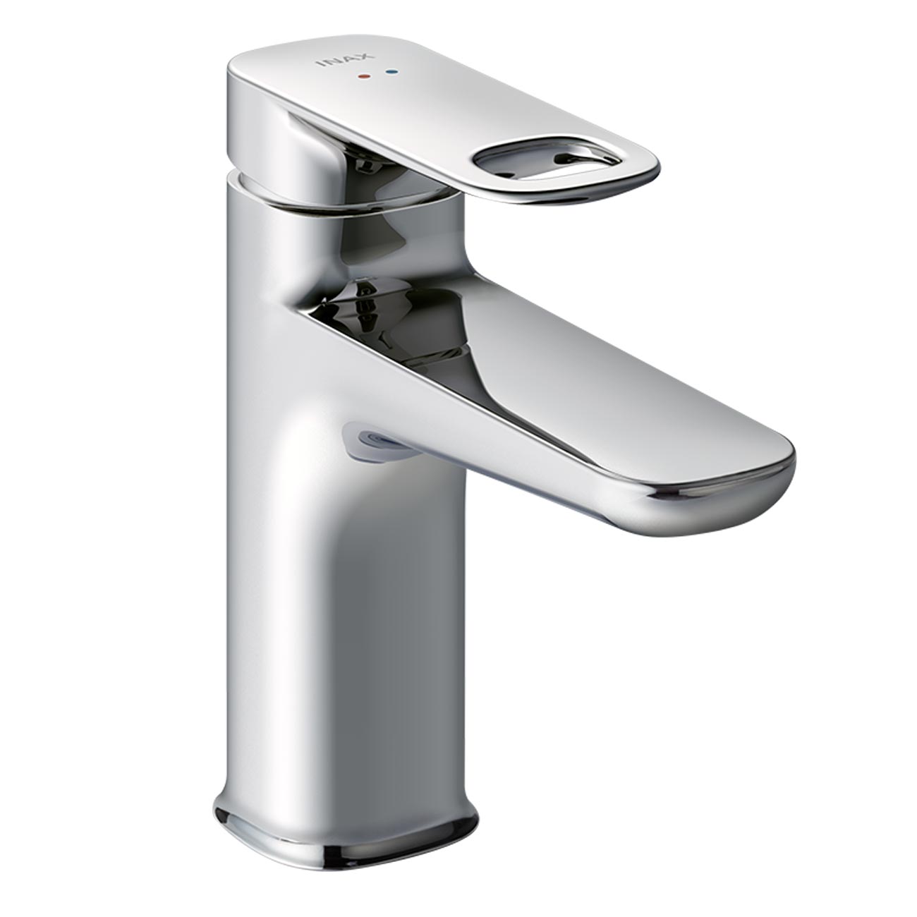 Vòi chậu 1 lỗ thấp Inax LFV-652S nóng lạnh