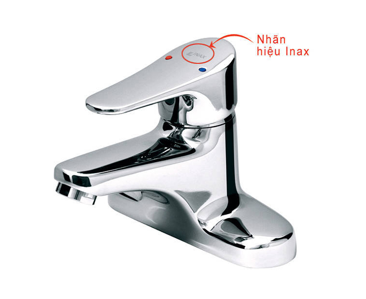 Nhã hiệu inax in rõ nét trên sản phẩm